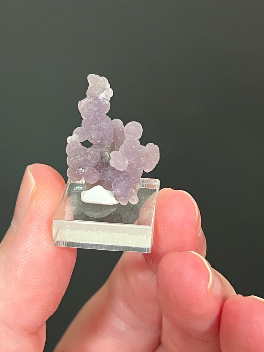 Grape Agate Thumbnail Speciman | Botryoidal Chalcedony 1.1”