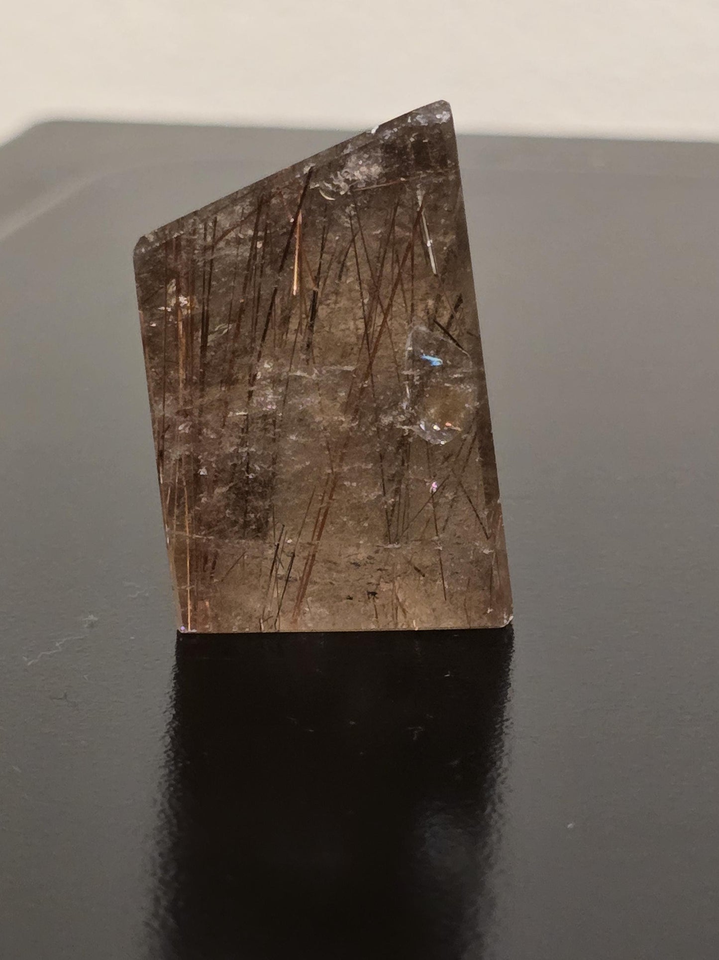 Copper Rutile Quartz Free Form | Rutilated Smoky Quartz