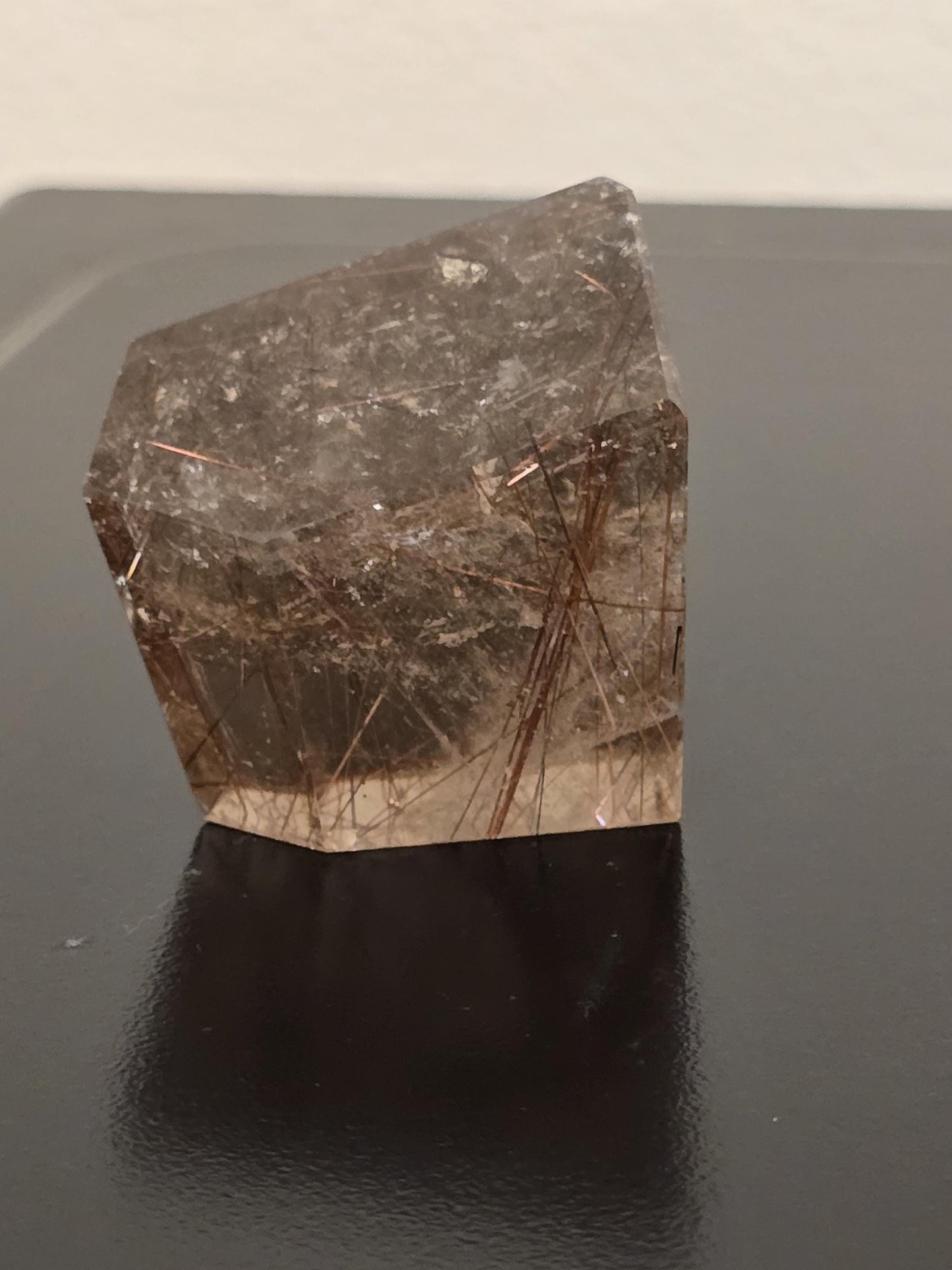 Copper Rutile Quartz Free Form | Rutilated Smoky Quartz