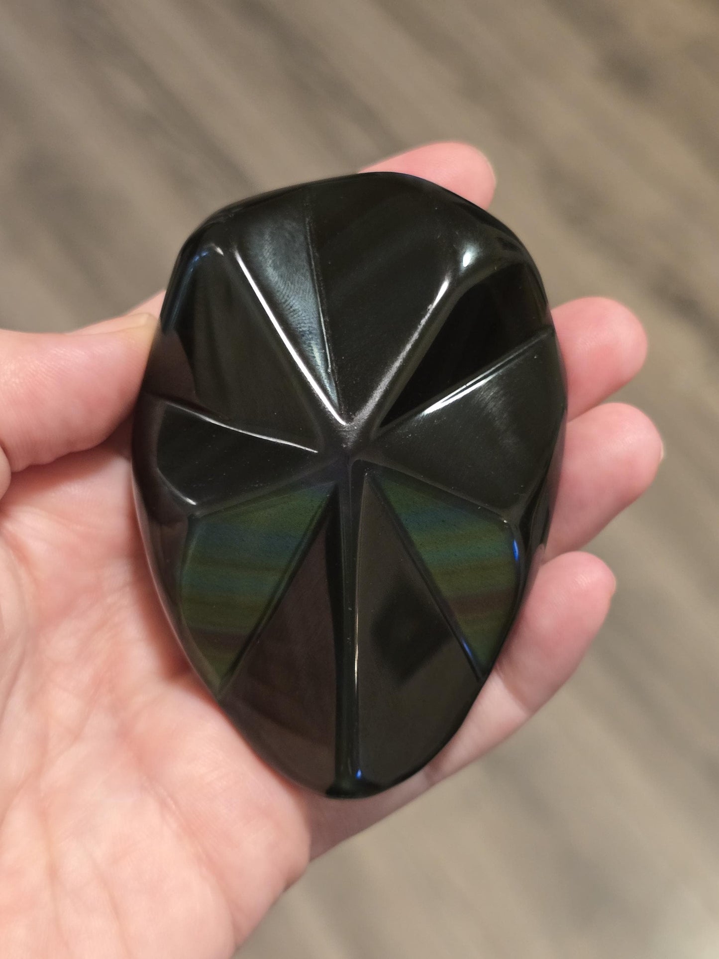 Rainbow Obsidian Star Crystal Free Form