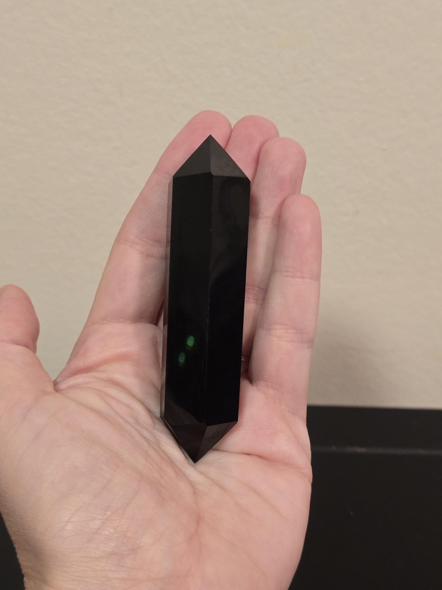 Obsidian Double Terminated Point | Obsidian Crystal