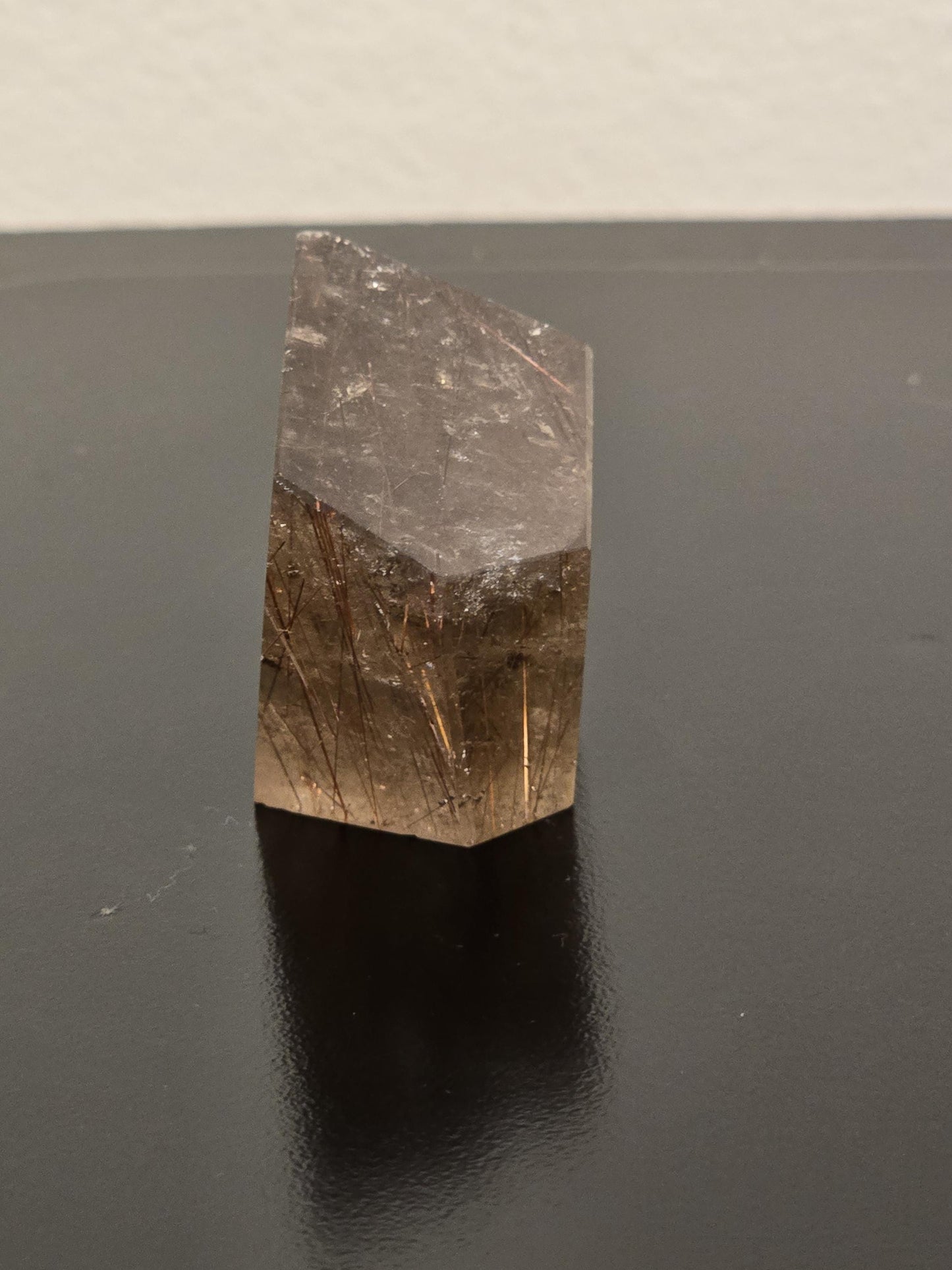 Copper Rutile Quartz Free Form | Rutilated Smoky Quartz