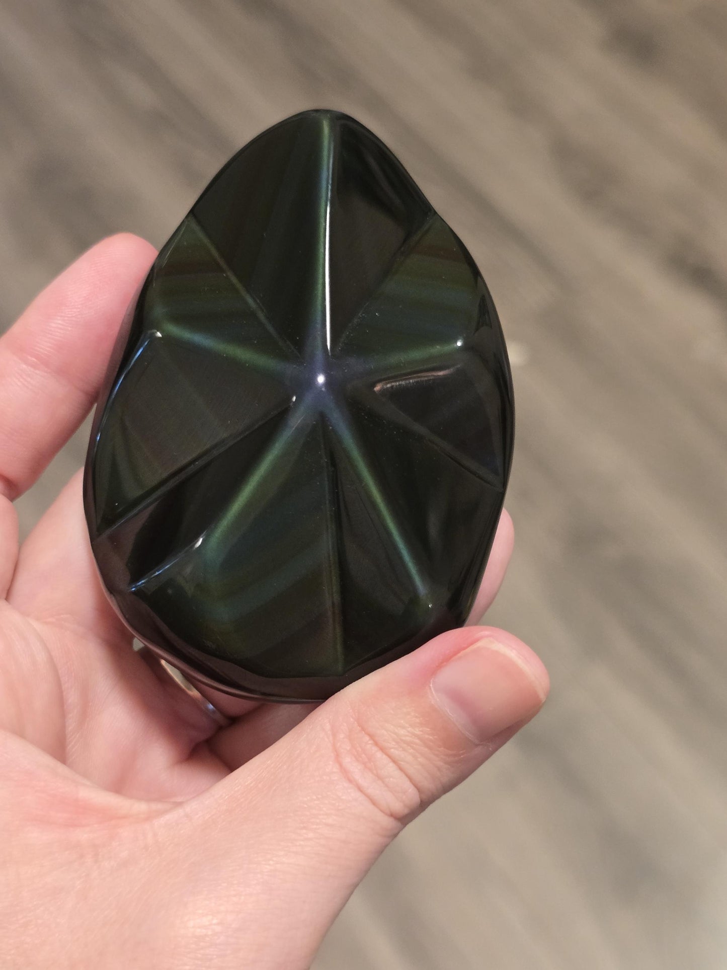 Rainbow Obsidian Star Crystal Free Form