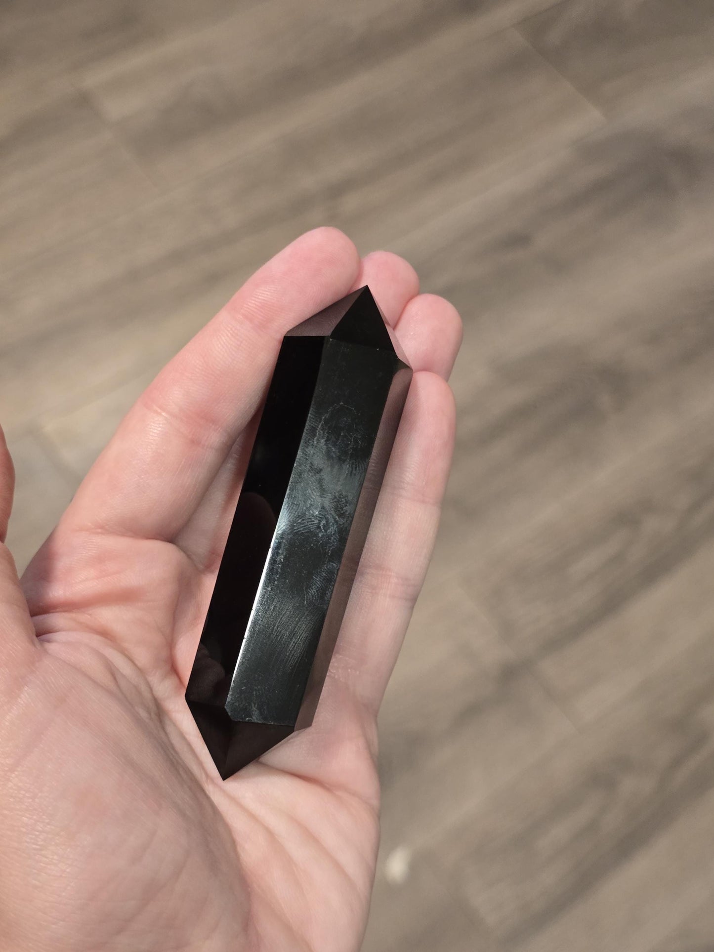 Obsidian Double Terminated Point | Obsidian Crystal