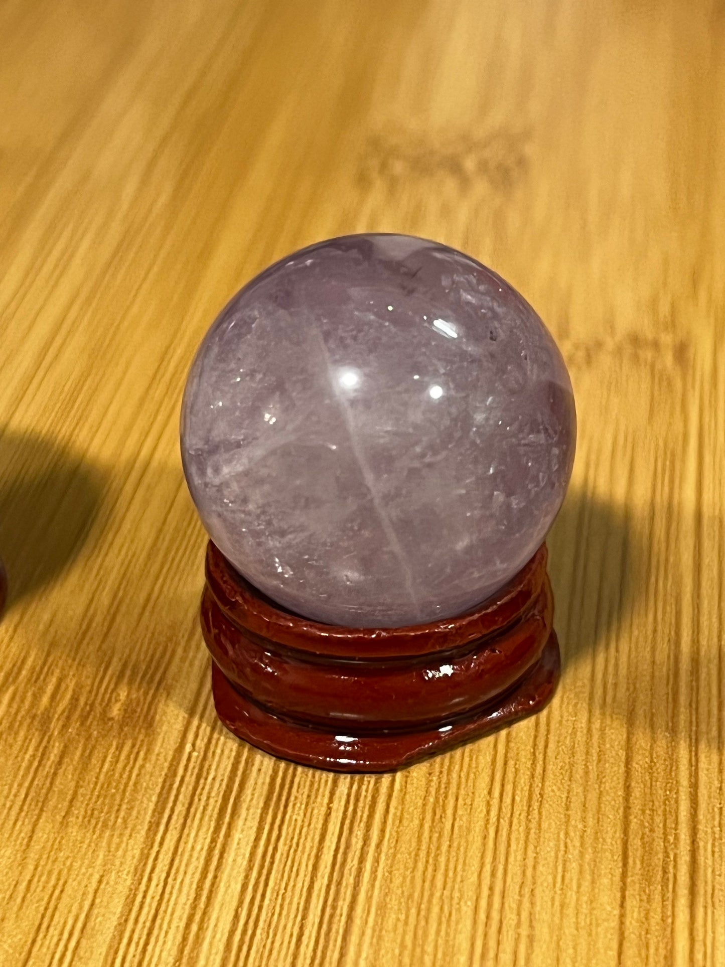 Small Amethyst Sphere with Stand