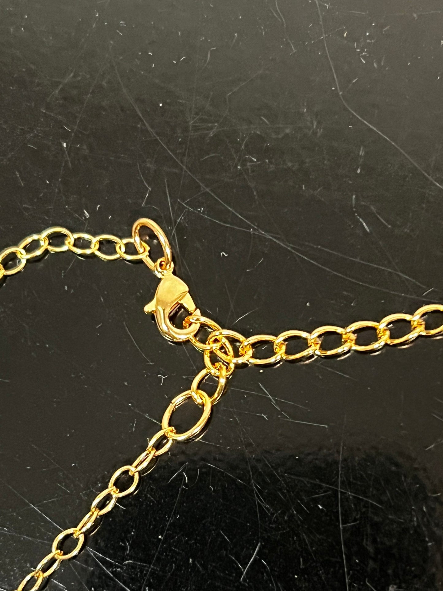Rose Quartz Crystal Bracelet - Gold Bracelet