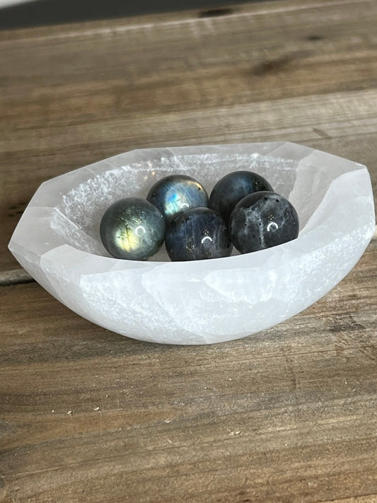 Small High Quality Labradorite Spheres