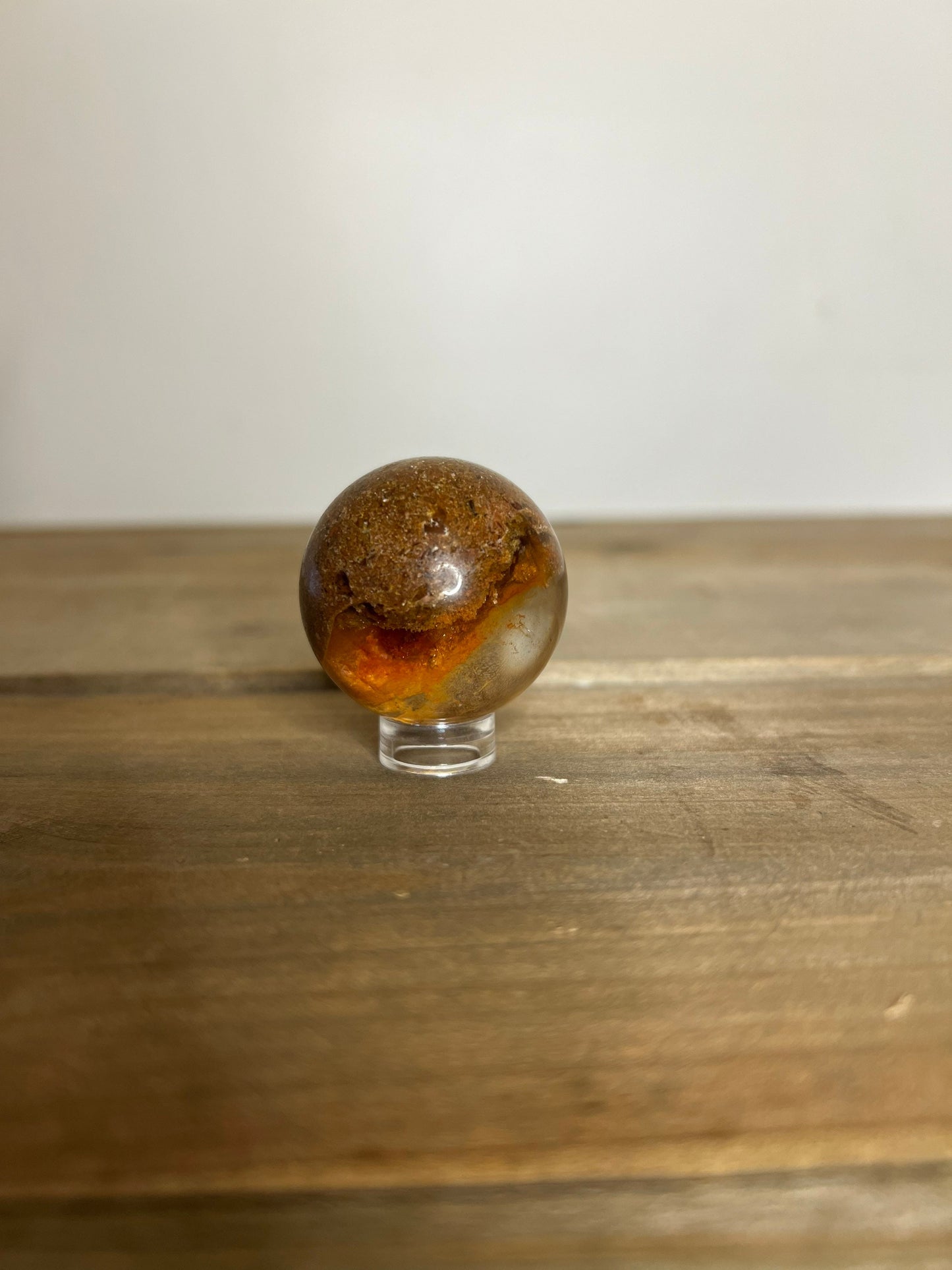 Small Garden Quartz Sphere