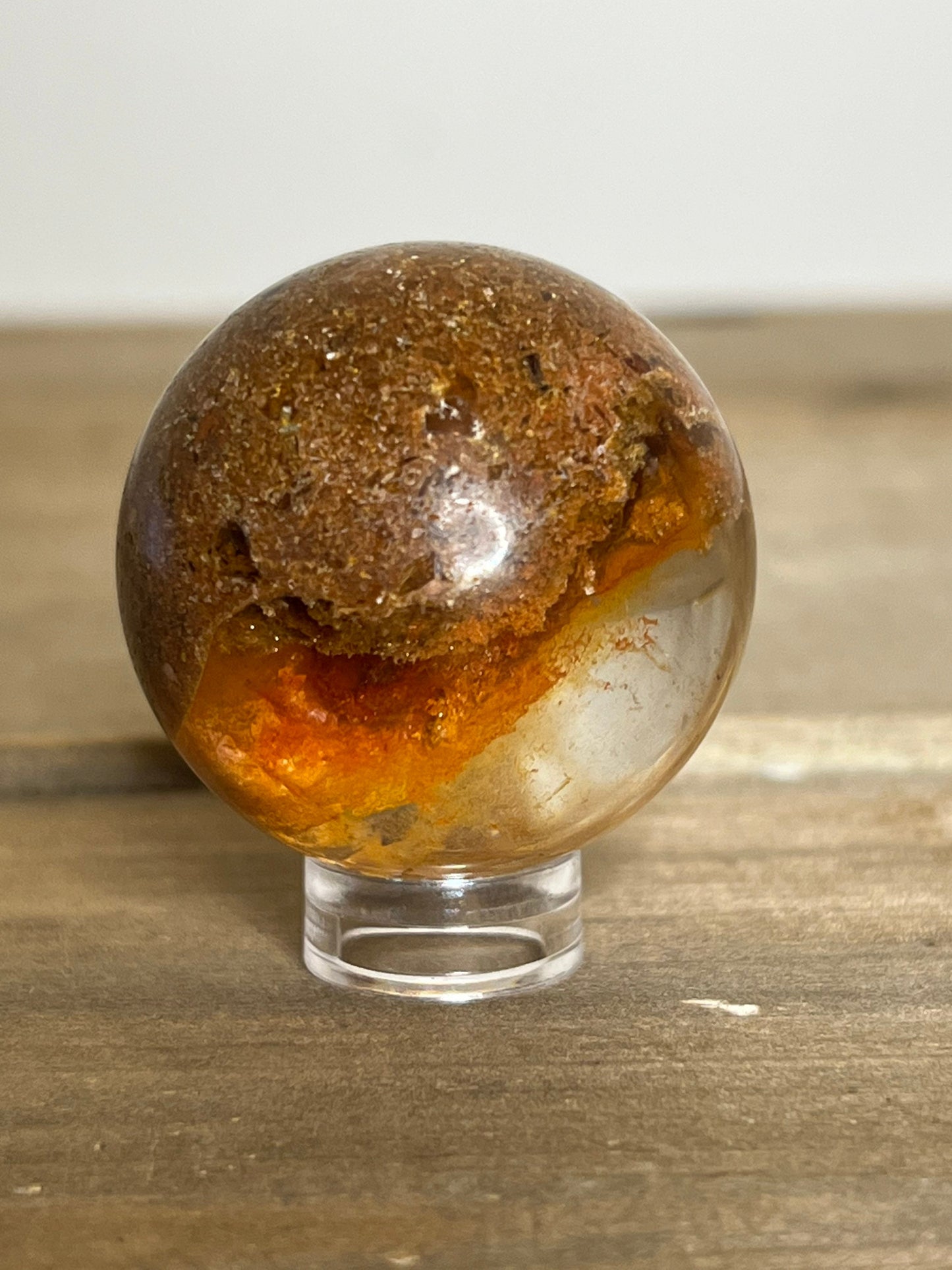 Small Garden Quartz Sphere