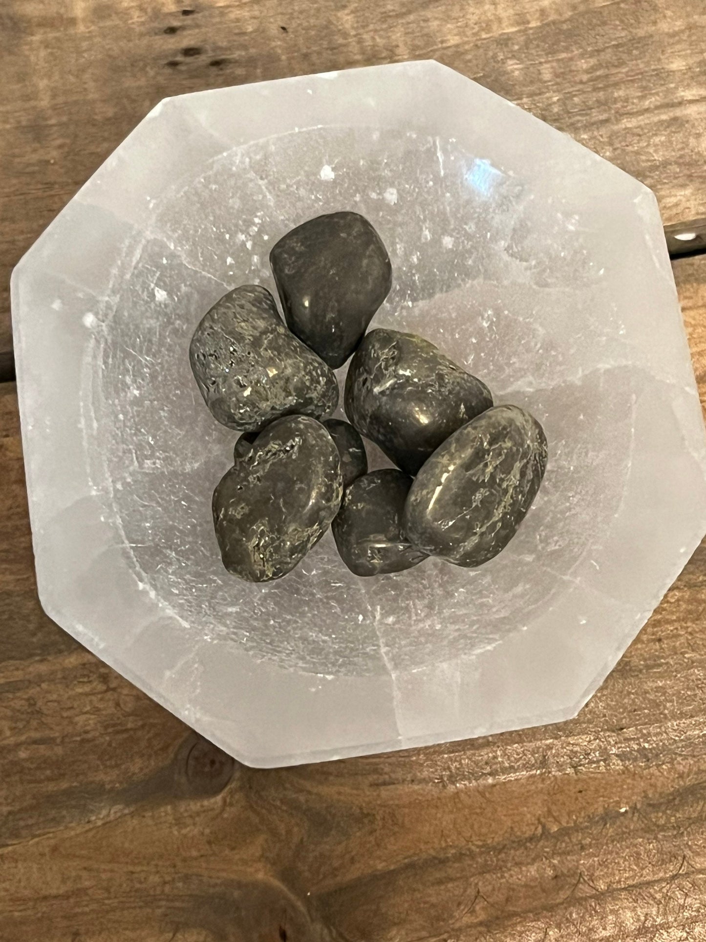 Pyrite Tumbled Crystal