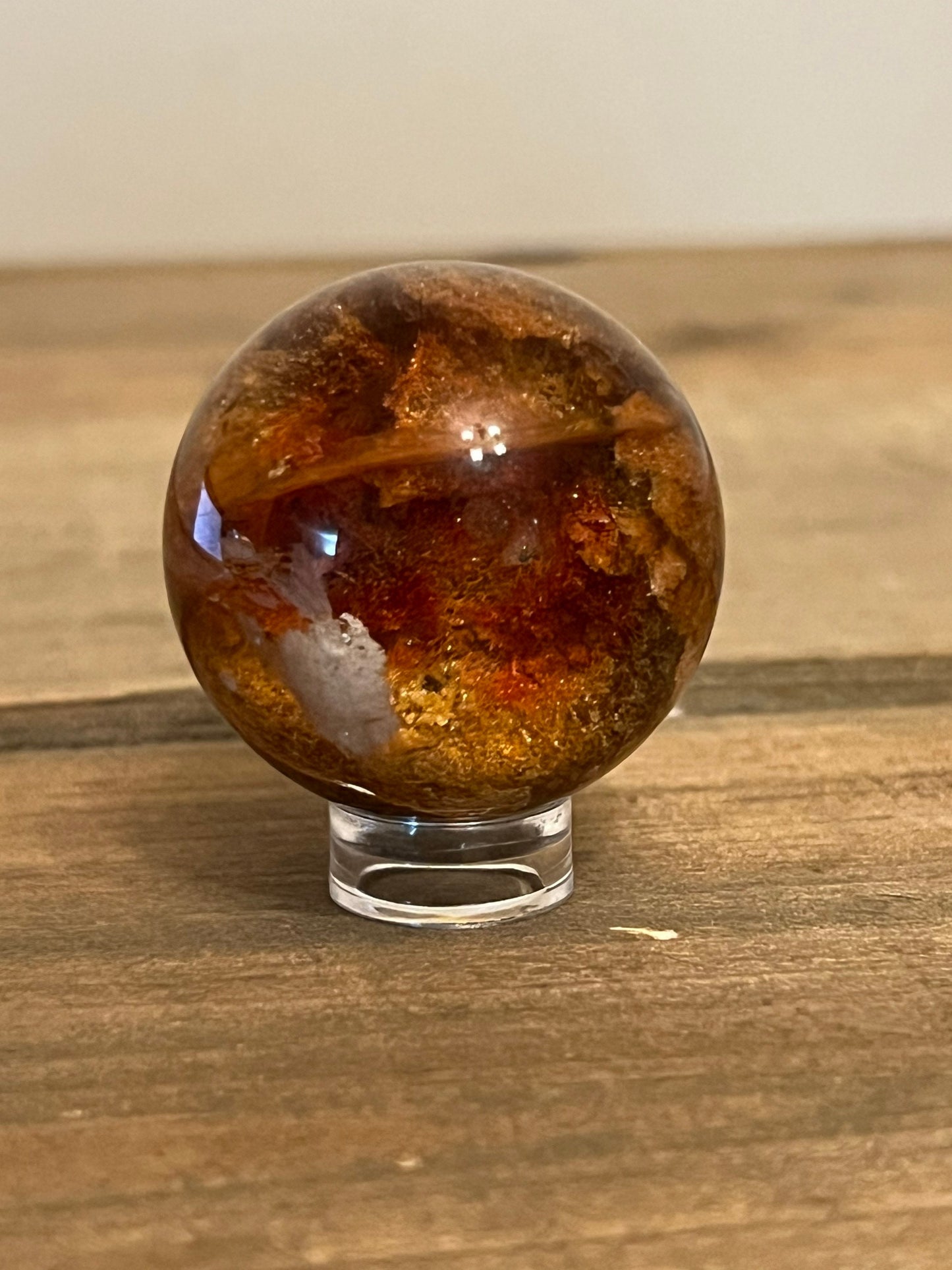 Small Garden Quartz Sphere