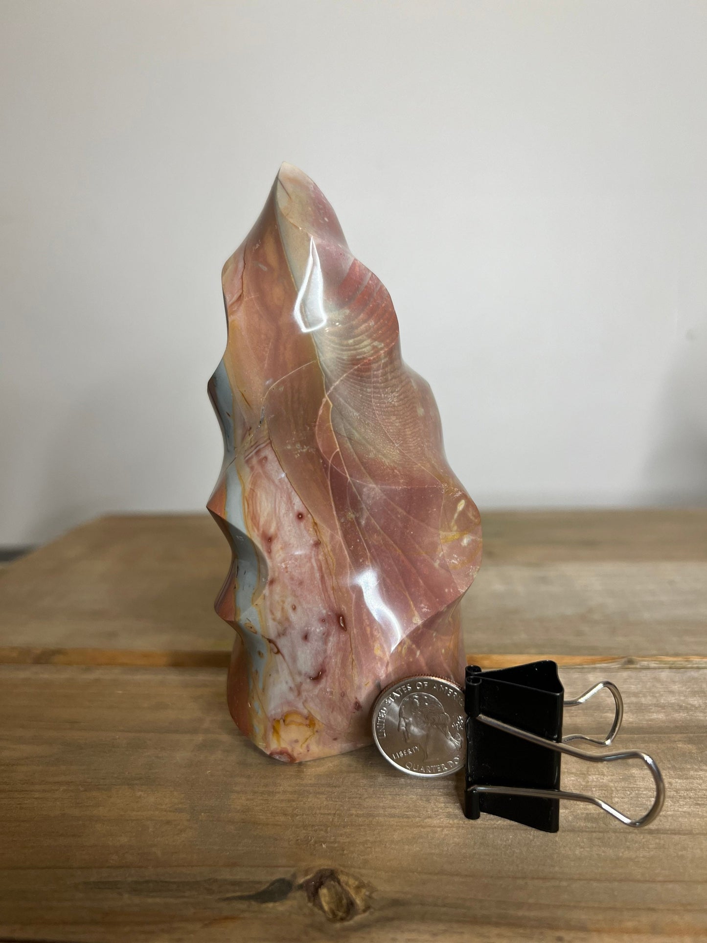 Polychrome Jasper Flame | Crystal Flame