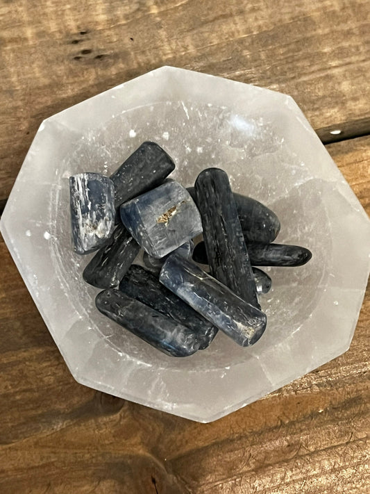 Blue Kyanite Tumbled Crystal