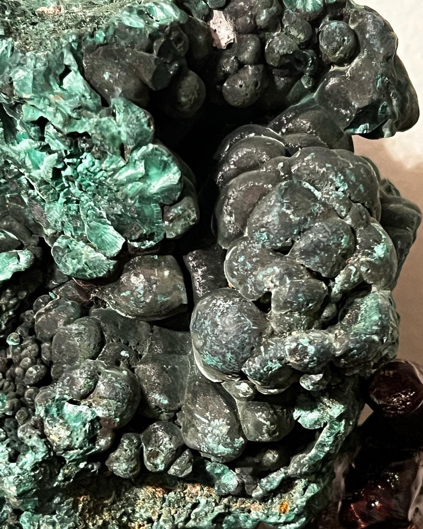 Malachite Specimen | Malachite Tree with Stand