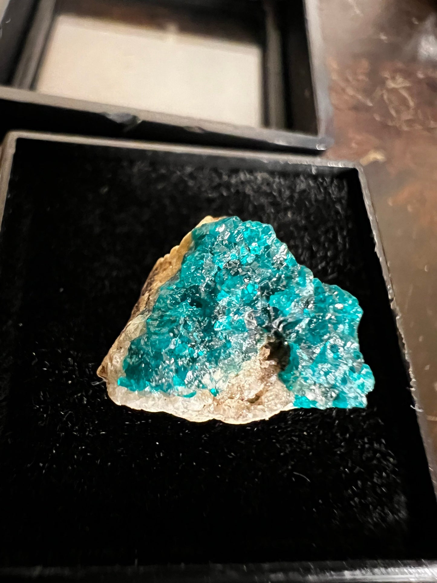 Dioptase Specimen 0.55”