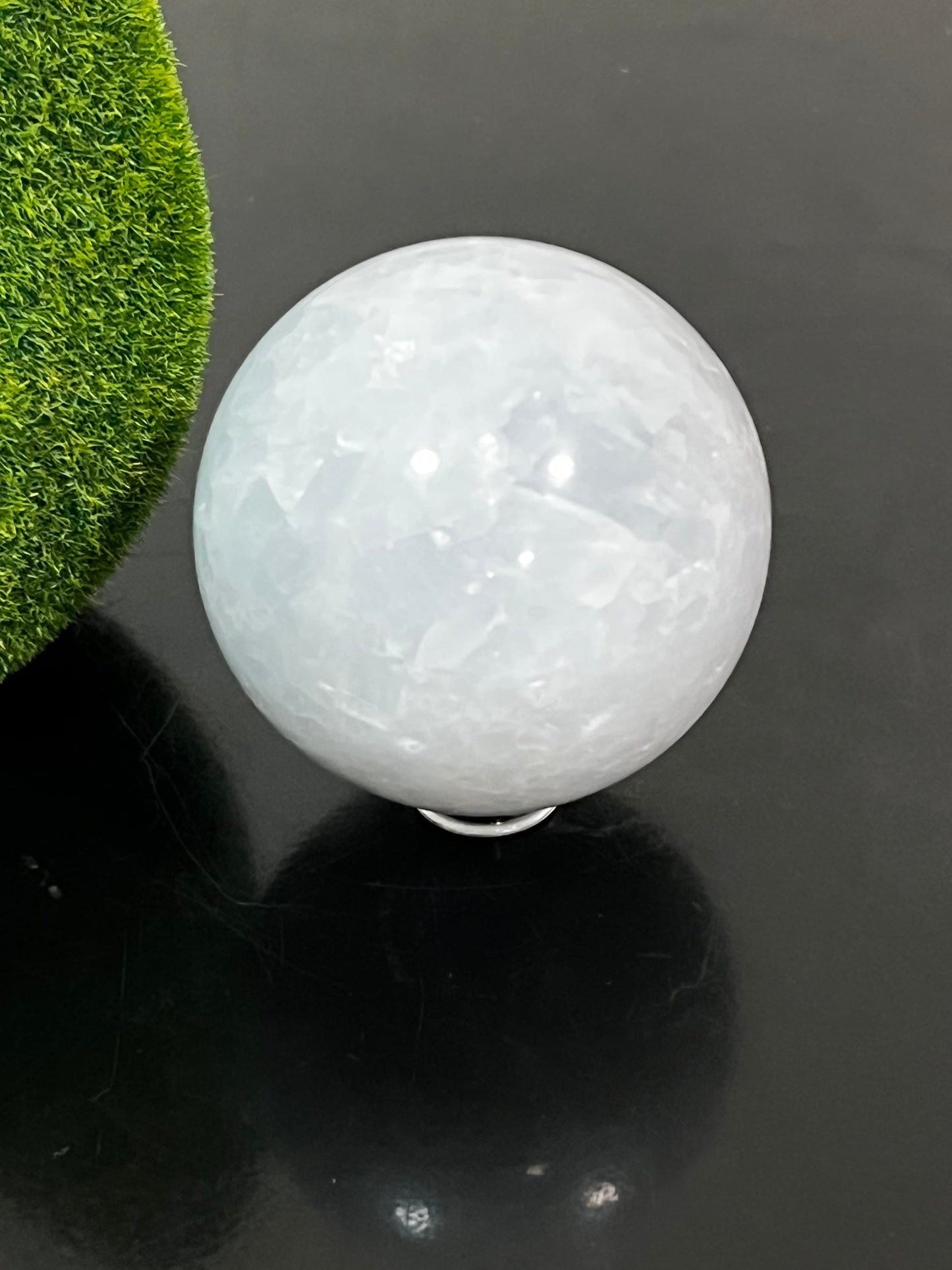 Blue Calcite Sphere | Crystal Sphere