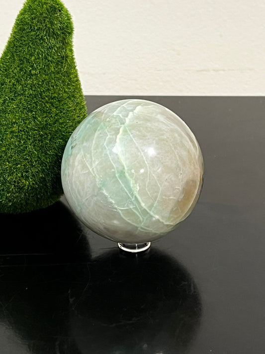 Green Moonstone Sphere 70 mm