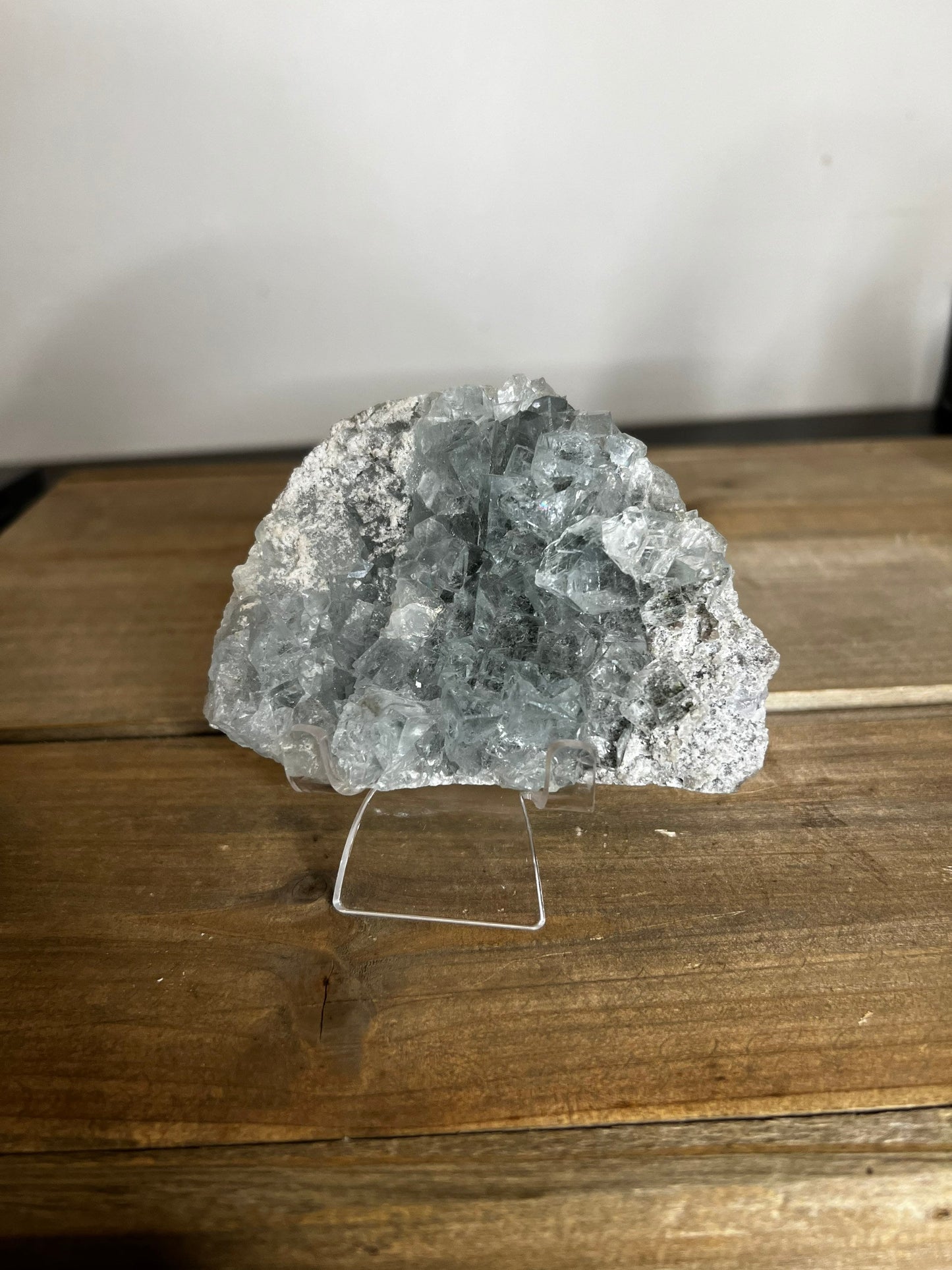 Light Green Cubic Fluorite Specimen