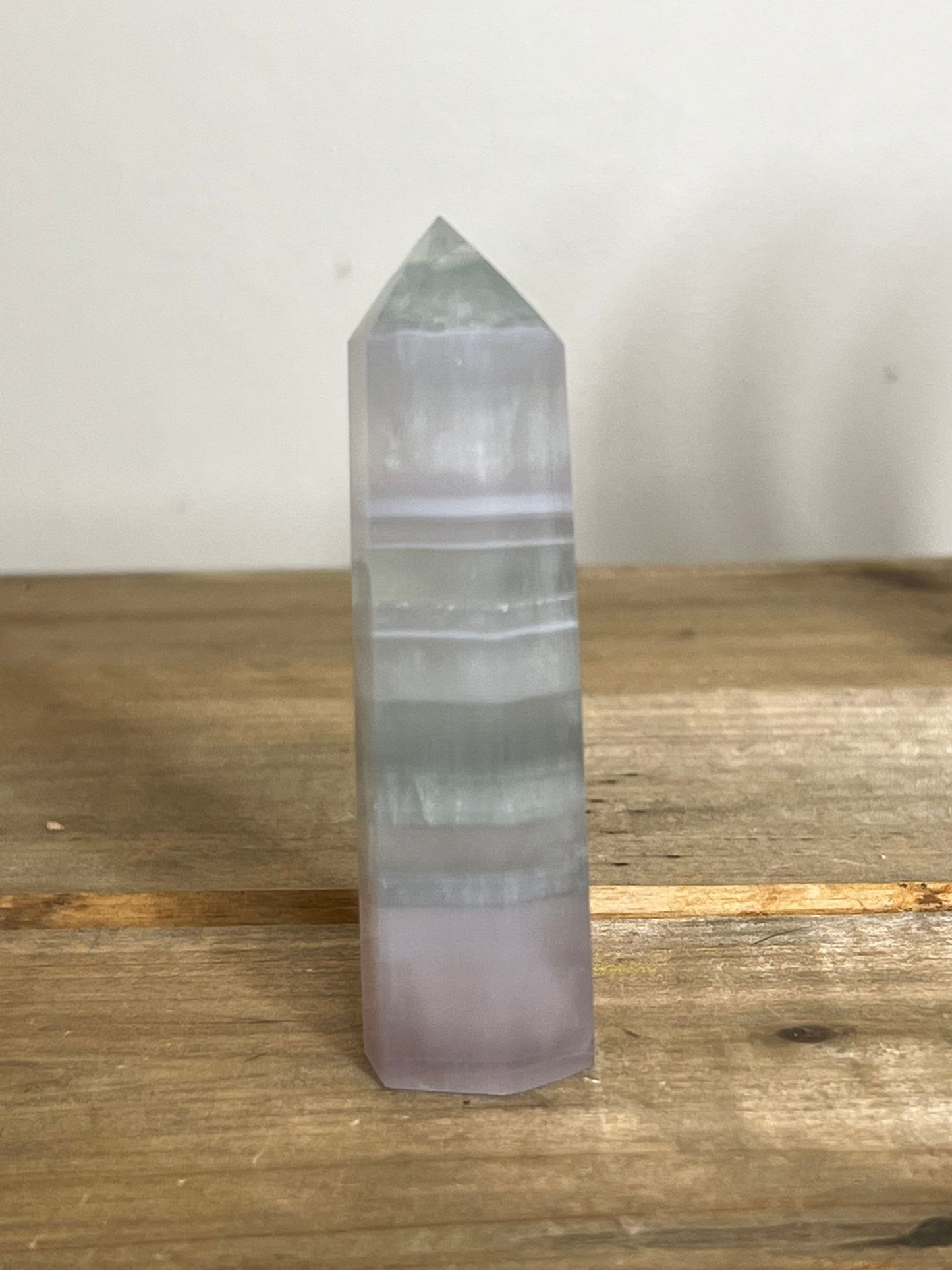Yttrium Fluorite Tower | Lavender Fluorite Tower
