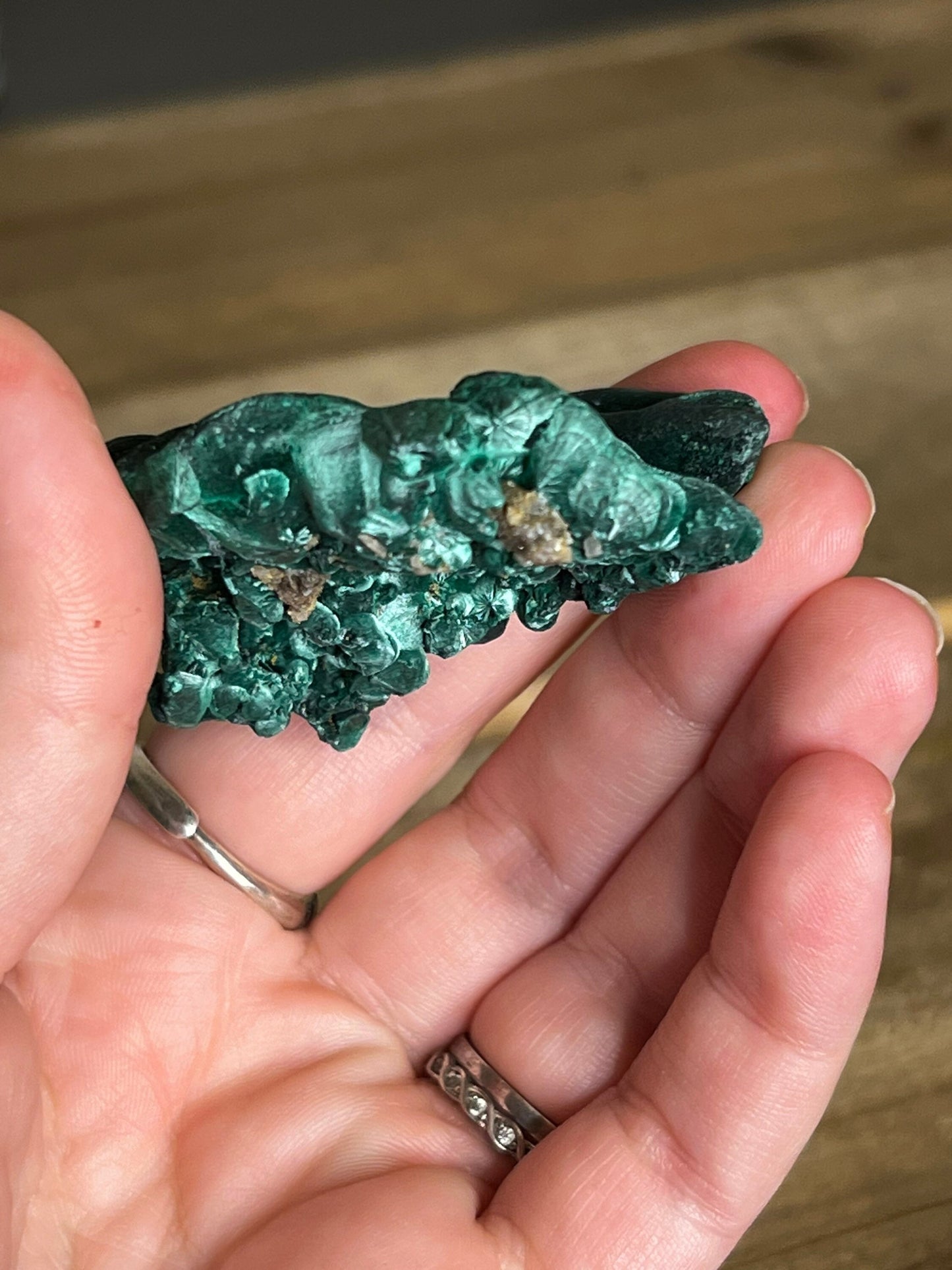 Velvet Malachite Specimen | Silky Malachite | Druzy Malachite 65 g