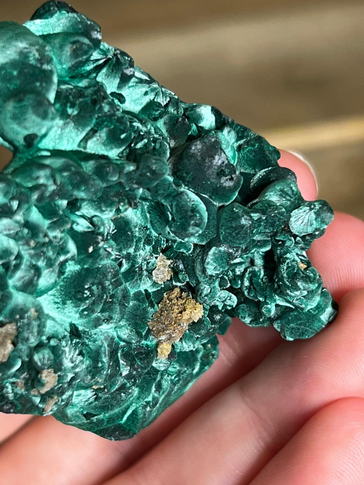 Velvet Malachite Specimen | Silky Malachite | Druzy Malachite 65 g