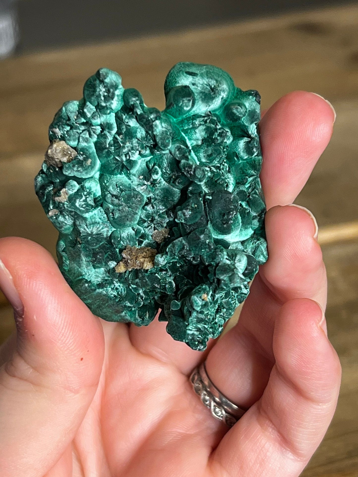 Velvet Malachite Specimen | Silky Malachite | Druzy Malachite 65 g