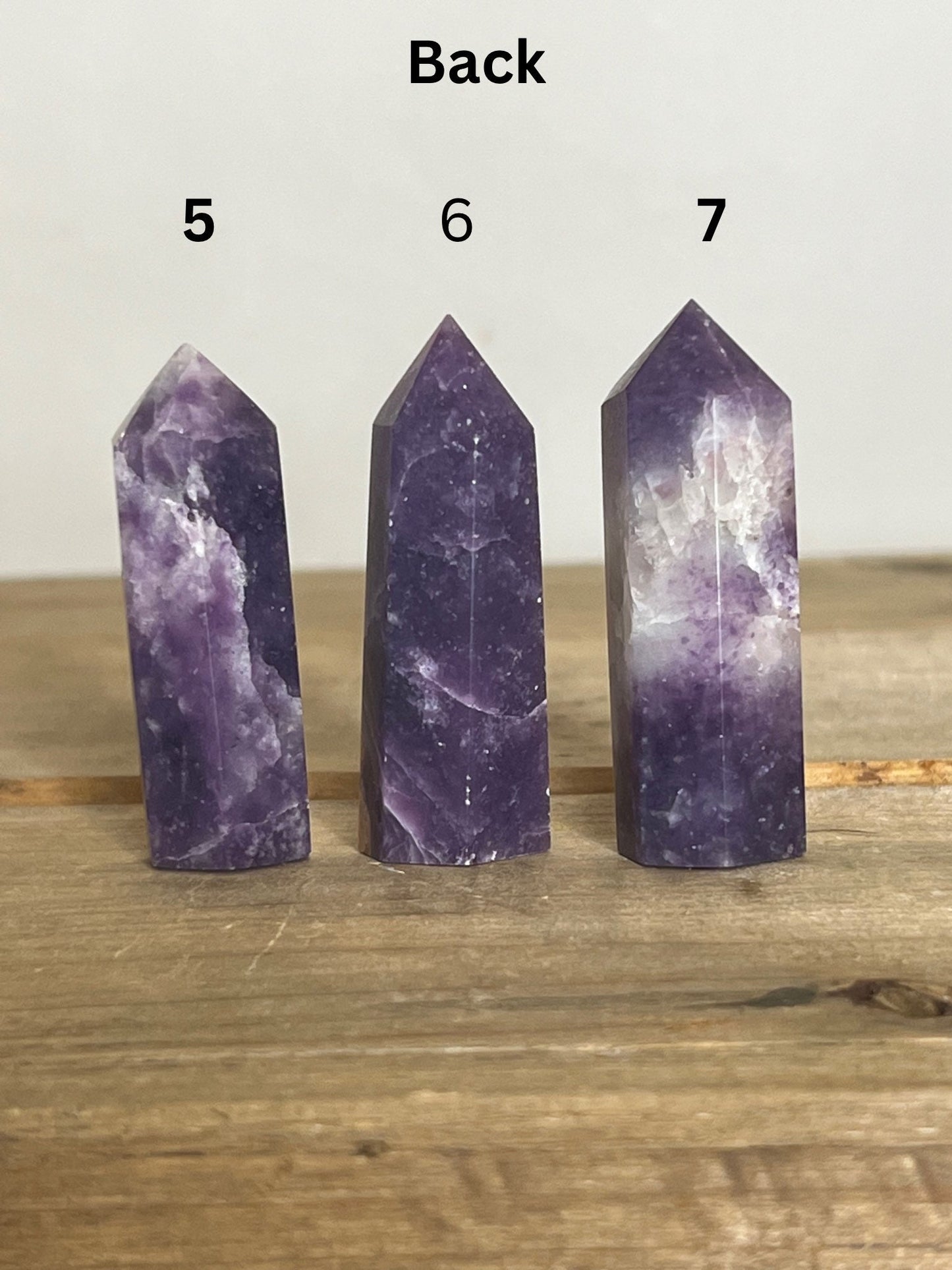 Lepidolite/ Purple Mica Towers