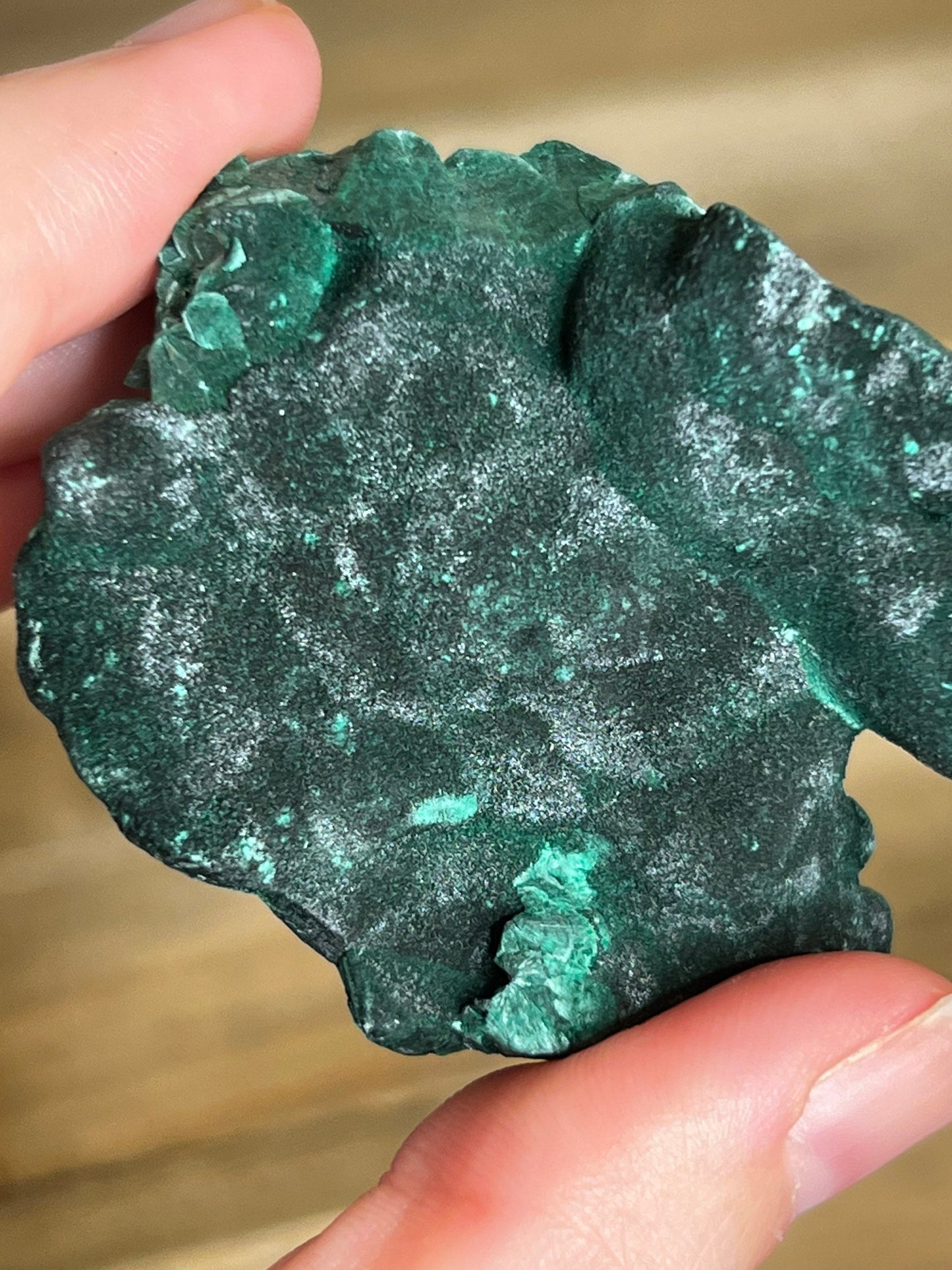 Velvet Malachite Specimen | Silky Malachite | Druzy Malachite 65 g