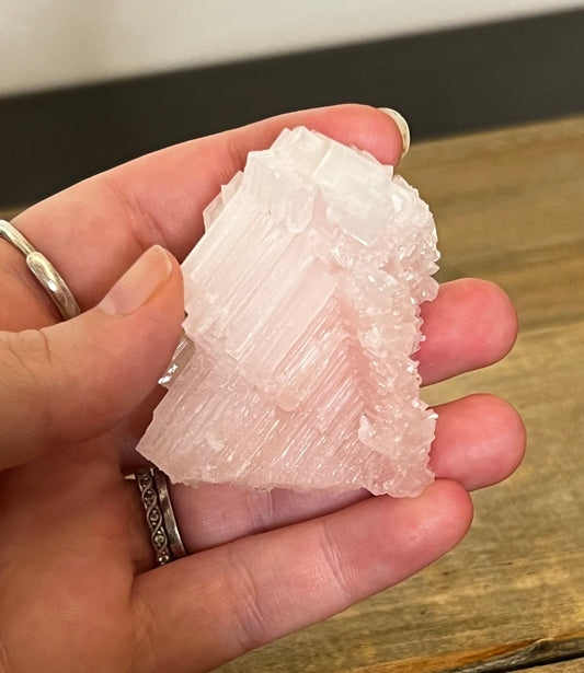 Pink Halite Cluster (D)