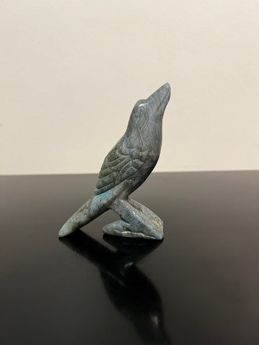 Labradorite Bird Carving | Crystal Bird Carving
