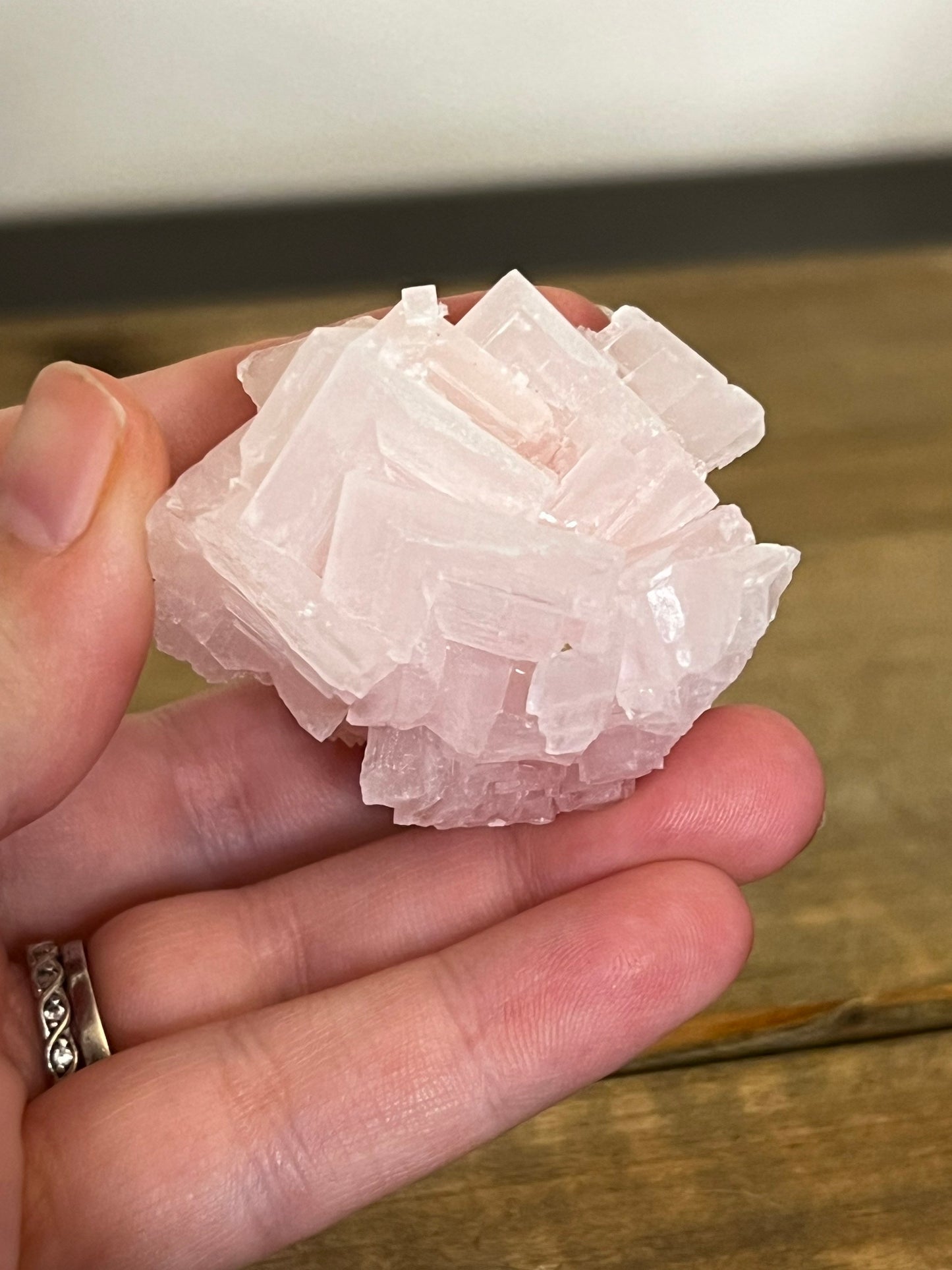 Pink Halite Cluster (A)