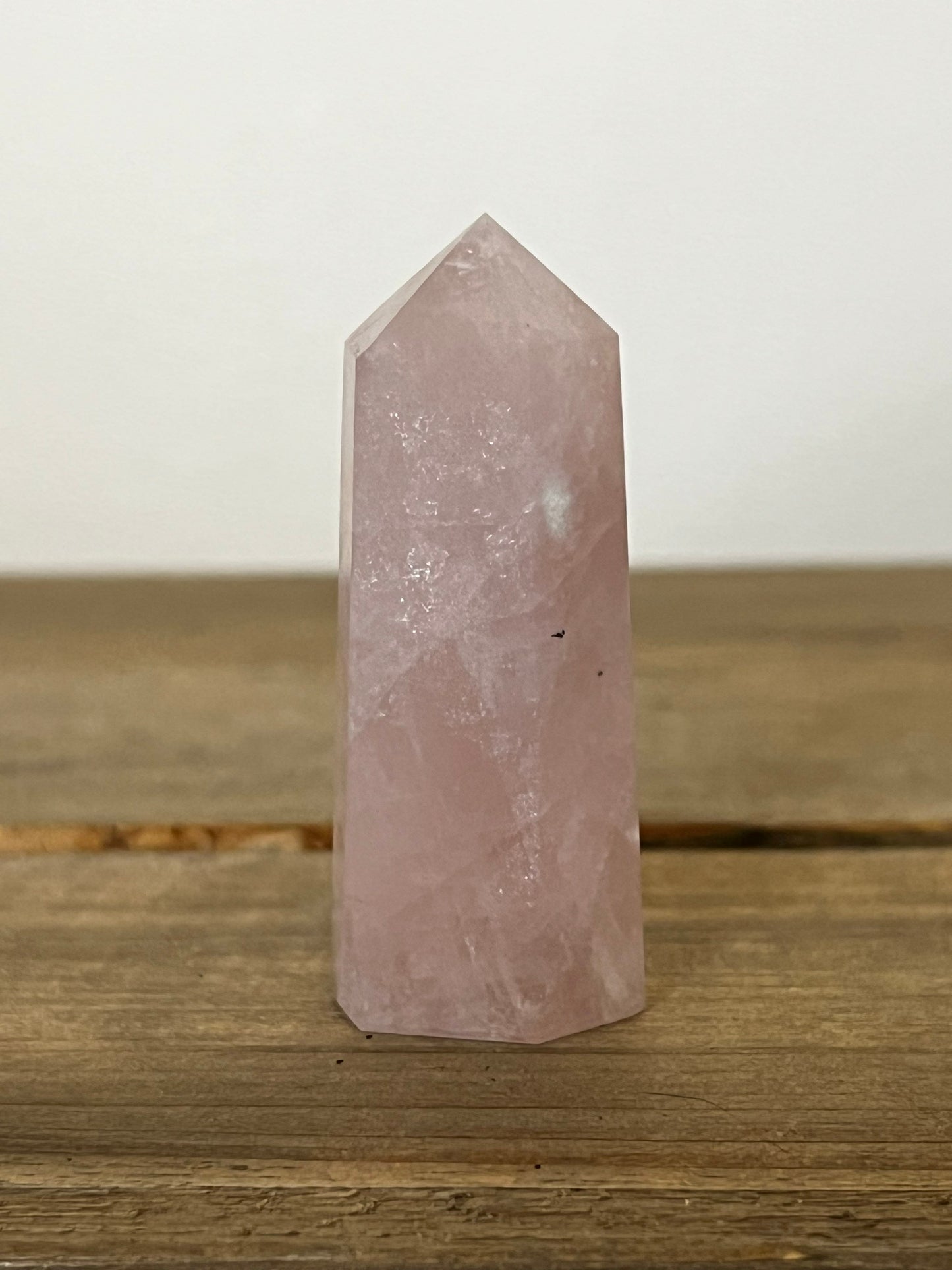 Rose Quartz Tower | Pink Crystal Tower