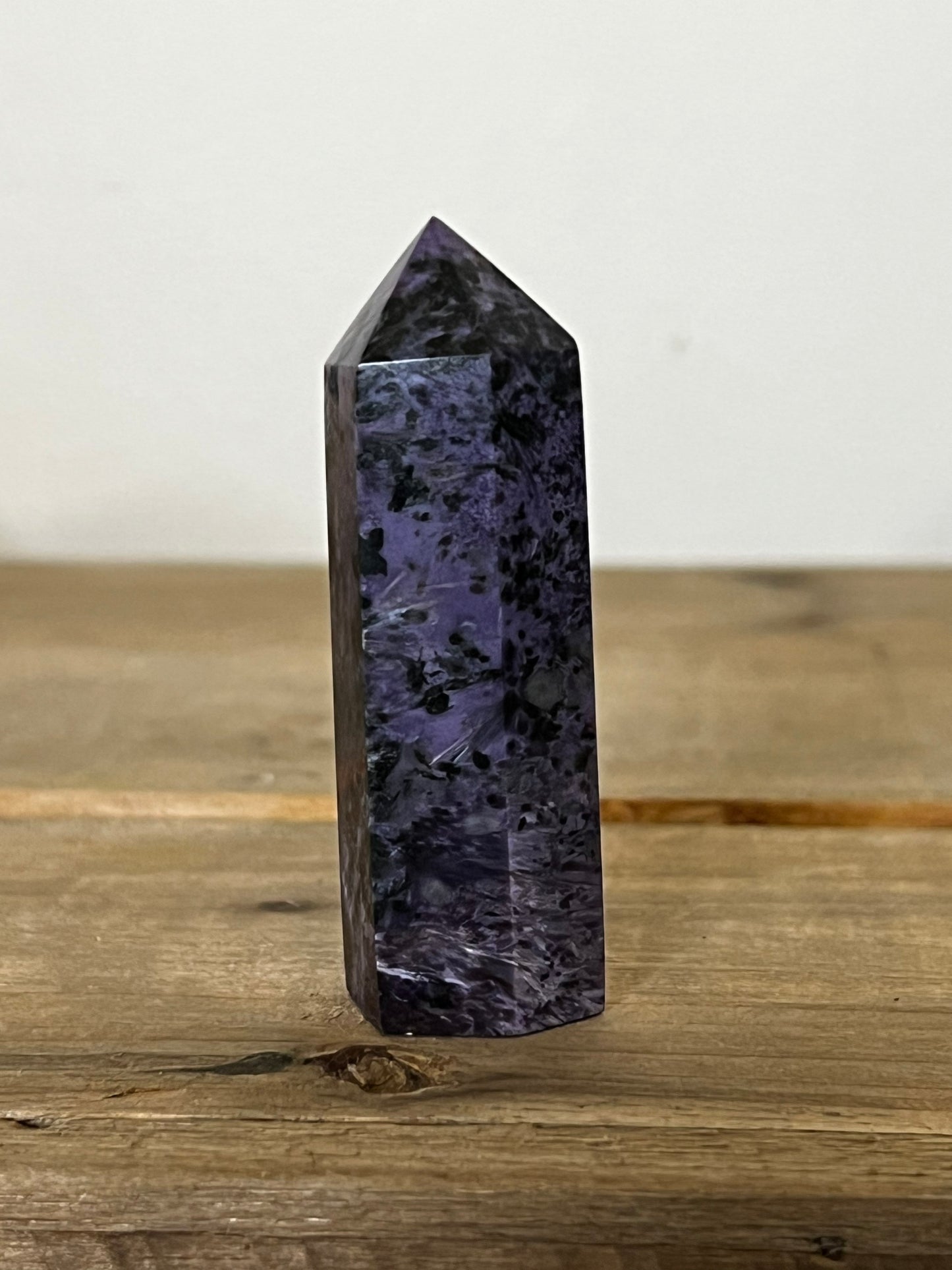 Charoite Tower | Purple Crystal Tower