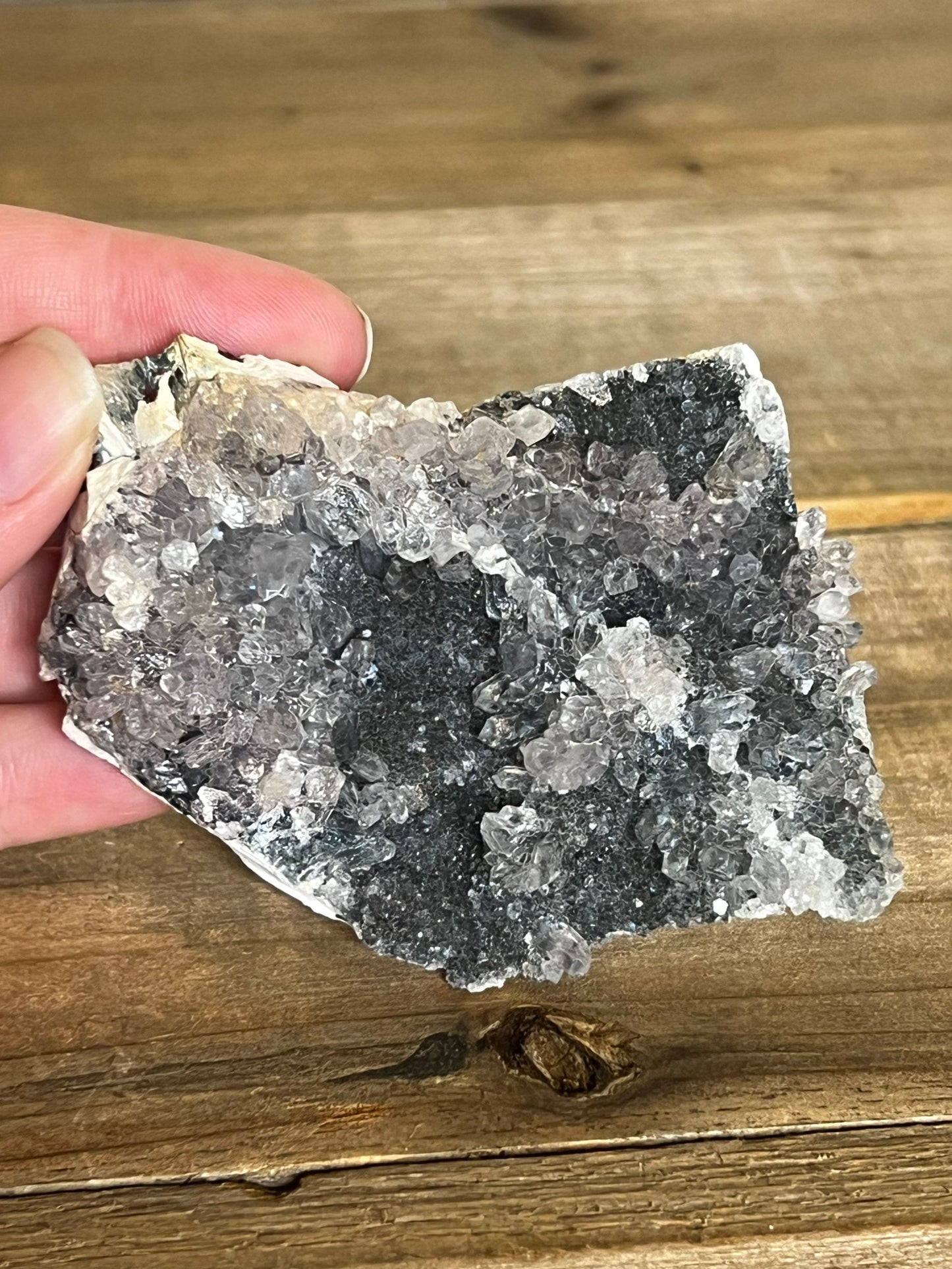 Amethyst Flower Plate (A) | Raw Crystal | Raw Natural Mineral