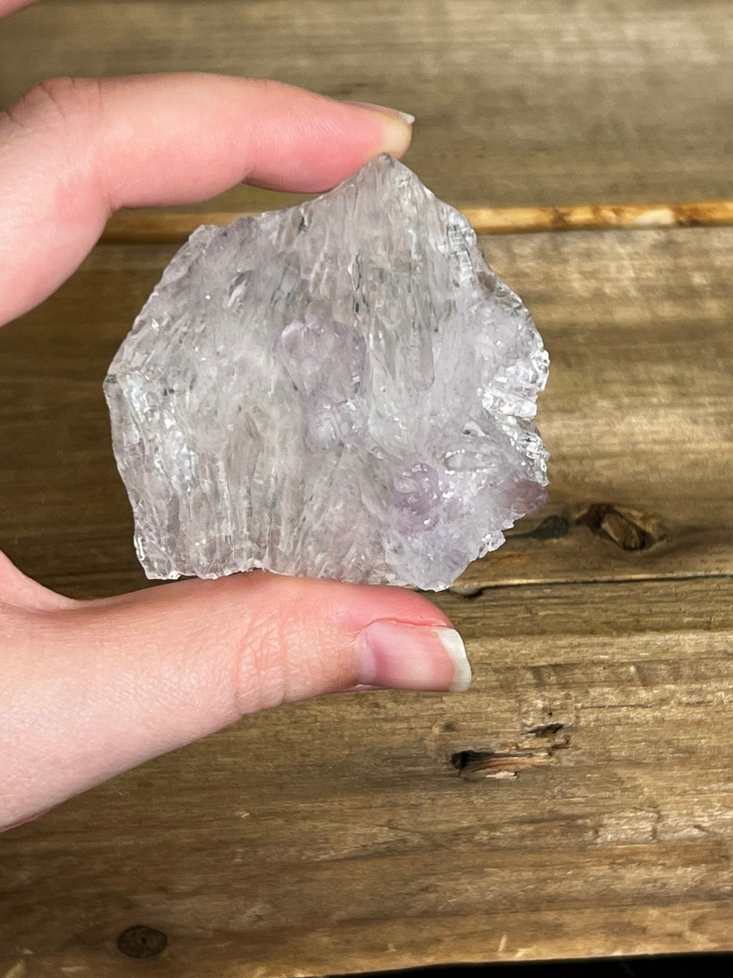 Amethyst Flower Plate (B) | Raw Crystal | Raw Natural Mineral