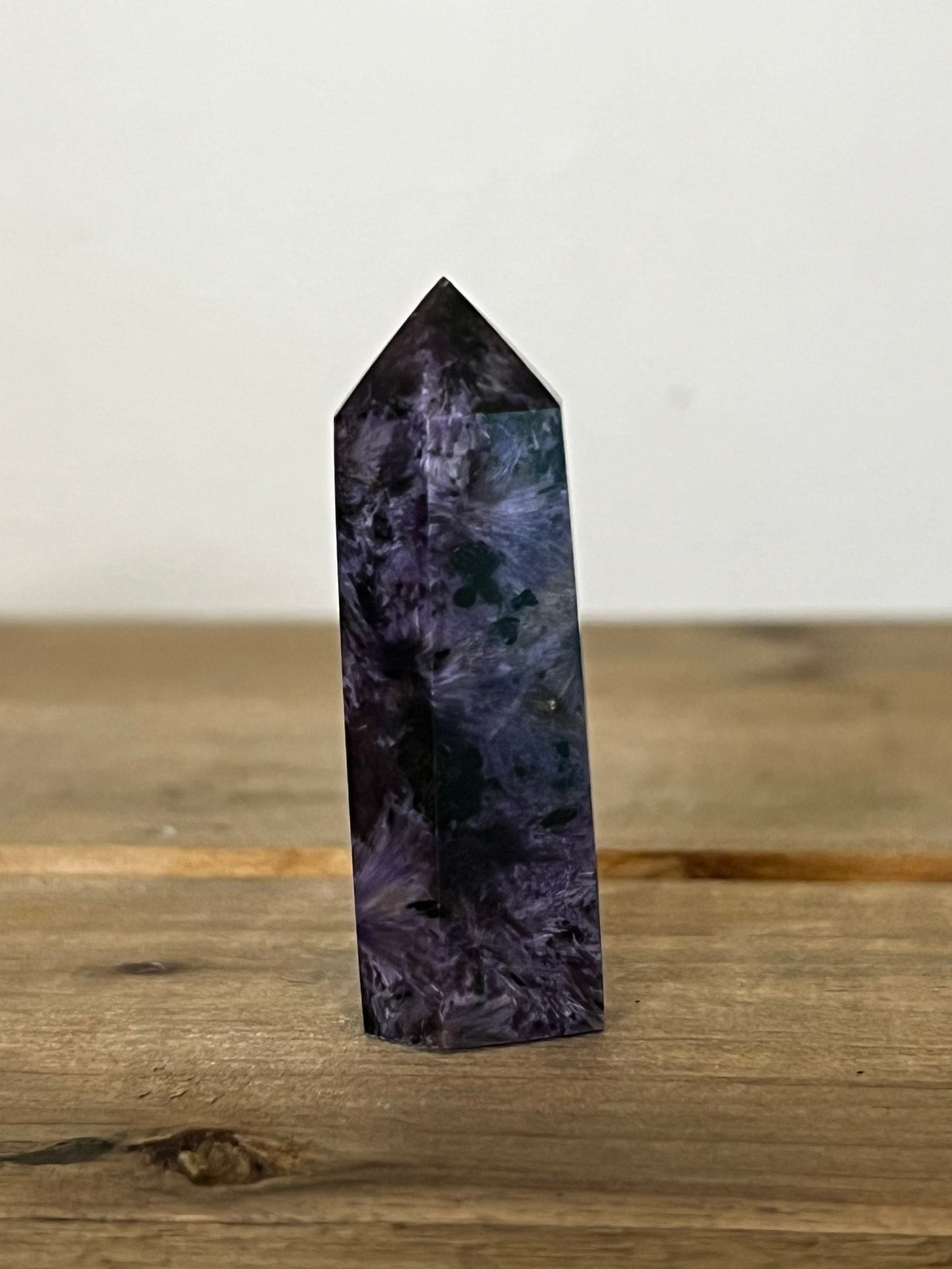 Charoite Tower | Purple Crystal Tower