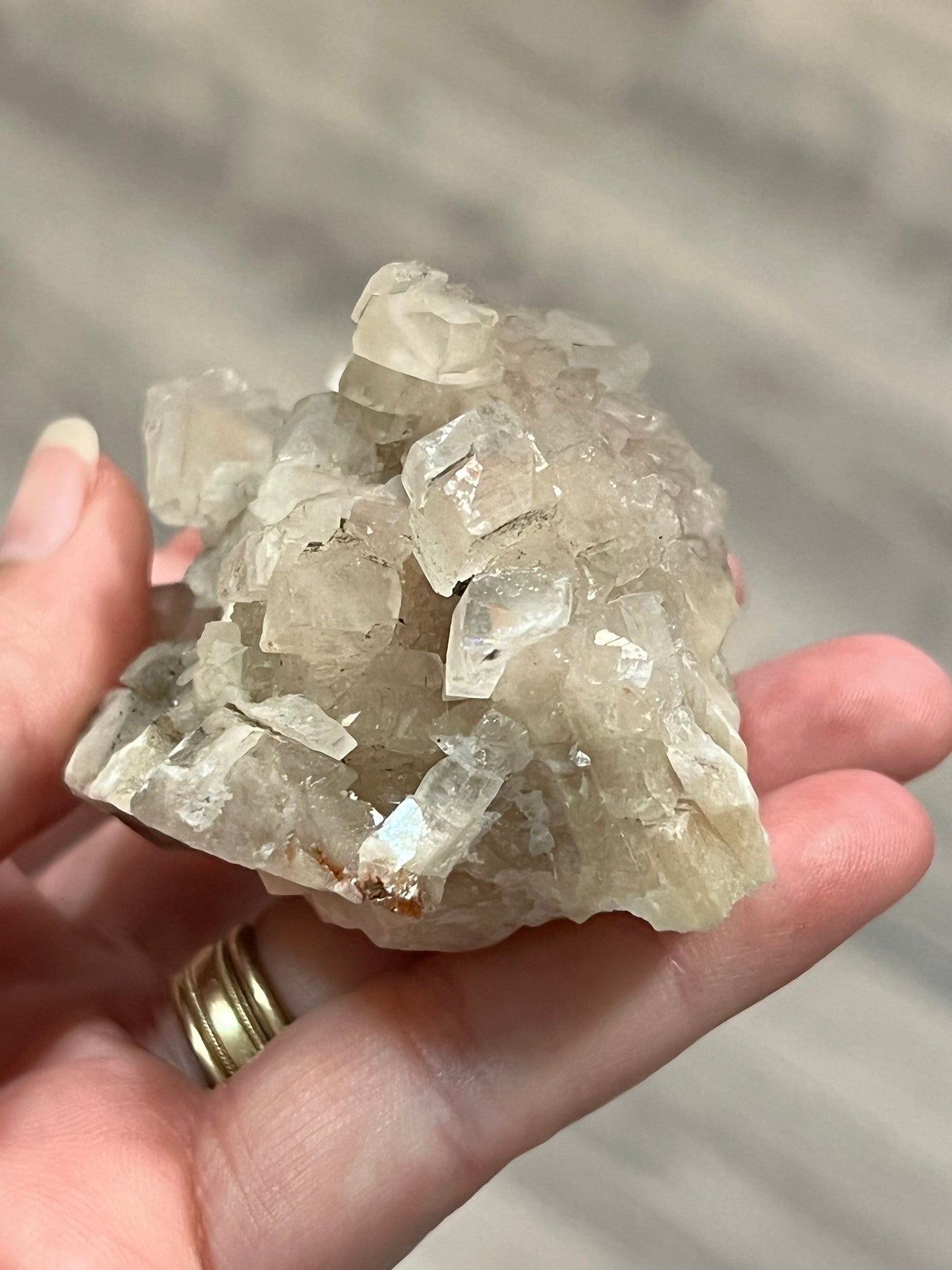 Clear Calcite Crystal Specimen | Raw Crystal | Natural Crystal